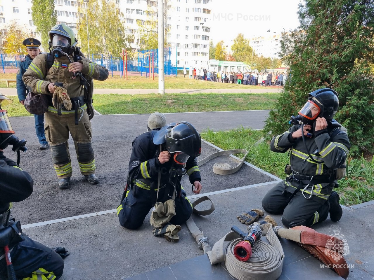 Легендой учений в Чебоксарах стал пожар в актовом зале лицея —  Чувашинформ.рф